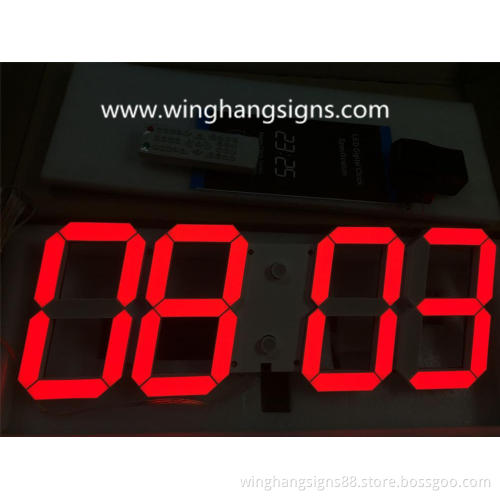 Red LED 3D digital Clock 88:88:88